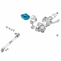 OEM 2020 Kia Niro Controller Assembly-MDPS Diagram - 56340G5500