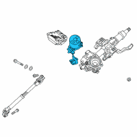 OEM Hyundai Kona Electric Motor Assembly Diagram - 56330-J9000