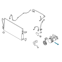 OEM Nissan Titan XD Bolt-FLANGE Standard Hardware Diagram - 081A0-8801A