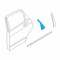 OEM Ford Focus Applique Diagram - 8S4Z-54255A62-AB