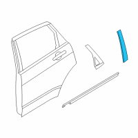 OEM 2008 Ford Focus Applique Diagram - 8S4Z-54255A35-AB