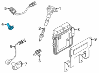 OEM 2022 Kia Carnival CMPS Diagram - 393503N430