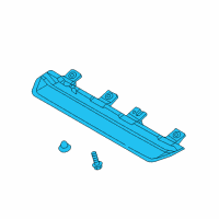 OEM 2015 Hyundai Genesis Lamp Assembly-High Mounted Stop Diagram - 92700-B1000