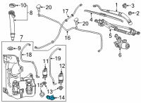 OEM Buick Fluid Level Sensor Diagram - 26289049