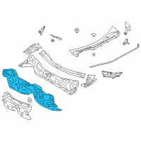 OEM Scion Dash Panel Diagram - SU003-01361