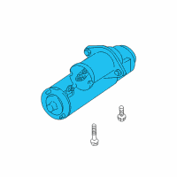 OEM 2007 Buick Lucerne Starter Diagram - 89017715