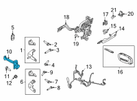 OEM 2022 Ford Bronco Sport CHECK ASY - DOOR Diagram - M1PZ-5823500-A