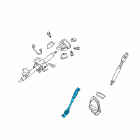 OEM 2016 Toyota 4Runner Lower Shaft Diagram - 45203-60181