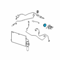 OEM Saturn L200 Compressor Clutch Diagram - 21018760