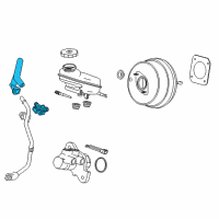 OEM 2019 Cadillac ATS Vacuum Hose Diagram - 23173542