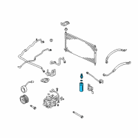 OEM 2008 Honda S2000 Receiver Diagram - 80351-S2A-901