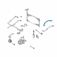 OEM 2008 Honda S2000 Hose, Suction Diagram - 80311-S2A-003