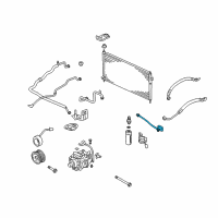 OEM 2004 Honda S2000 Pipe A, Receiver Diagram - 80341-S2A-A01