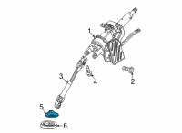 OEM Chevrolet Trailblazer Upper Seal Diagram - 42575532