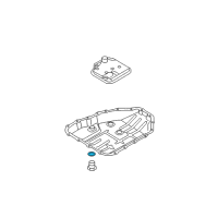 OEM 2009 Kia Spectra5 Gasket-Oil Plug Diagram - 2151311000