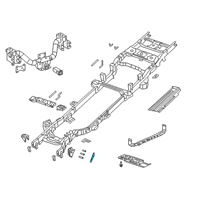 OEM 2020 Ram 3500 Stabilizer Bar Diagram - 68359487AA