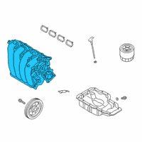 OEM Kia Soul Manifold Assy-Intake Diagram - 283102EAA7