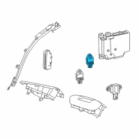 OEM Ram ProMaster 3500 Sensor-Acceleration Diagram - 68335885AA