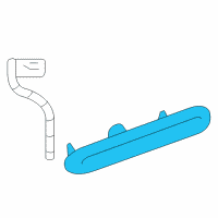 OEM Saturn Sky High Mount Lamp Diagram - 15885939