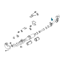 OEM Ford F-350 Super Duty Rear Hanger Diagram - HC3Z-5260-H