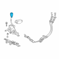 OEM 2017 Honda HR-V Knob *NH892L* Diagram - 54102-T7A-H01ZB