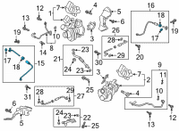 OEM 2022 Ford F-150 TUBE ASY Diagram - ML3Z-8A520-B