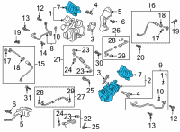 OEM Ford F-150 TURBOCHARGER ASY Diagram - ML3Z-6K682-A