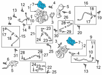 OEM 2022 Ford F-150 MOUNTING ASY Diagram - ML3Z-9G488-EA