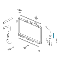 OEM 2016 Acura TLX Tube A, Reserve Ta Diagram - 19103-5J2-A00