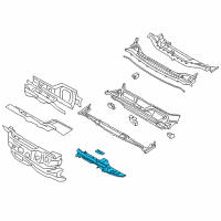 OEM 2016 Ford Edge Reinforce Panel Diagram - F2GZ-5801610-L