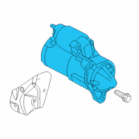 OEM 2015 Ram 2500 Engine Starter Diagram - 56044736AC