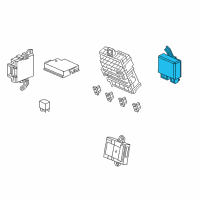 OEM Honda CR-V EPS Unit Diagram - 39980-T0G-A02