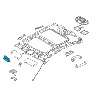 OEM 2020 Kia Cadenza Lamp Assembly-Vanity Diagram - 92890F6000GYT