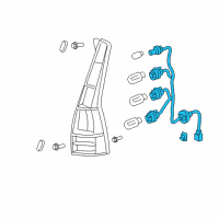 OEM 2011 Honda CR-V Socket Diagram - 33502-SWA-A01