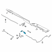 OEM 2020 Ford EcoSport Latch Diagram - GN1Z-16700-D