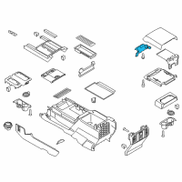 OEM 2020 Ford Expedition Latch Diagram - KC3Z-2506072-BC