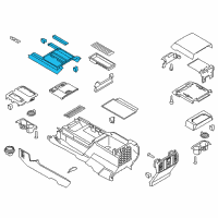 OEM 2017 Ford F-150 Front Panel Diagram - JL3Z-15045A76-EA
