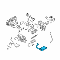 OEM Nissan Leaf Core-Heater Diagram - 27140-1FC0A