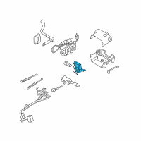 OEM Buick Terraza Ignition Switch Diagram - 25734717