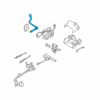 OEM 2007 Buick Terraza Lever Asm, Shift Diagram - 88963446