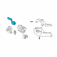 OEM 2020 Lincoln Corsair Signal Switch Diagram - LC5Z-13341-BB