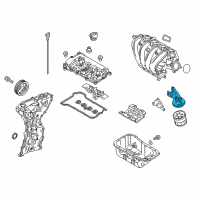 OEM 2016 Scion iA Filter Housing Diagram - 15671-WB001