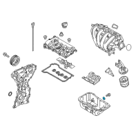 OEM 2017 Toyota Yaris iA Transmission Pan Gasket Diagram - 90118-WB669