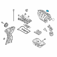 OEM 2019 Toyota Yaris Manifold Gasket Diagram - 17177-WB001