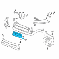 OEM 2020 Chevrolet Colorado Shield Diagram - 84923981