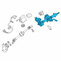 OEM 2015 Lexus ES350 Column Sub-Assembly, Electrical Diagram - 4520A-33101