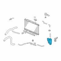 OEM 2010 Honda Accord Crosstour Tank, Reserve Diagram - 19101-R40-A00