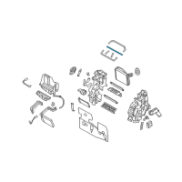 OEM Kia Rondo Seal(B)-Heater To Duct Diagram - 972471D000