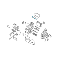 OEM Kia Rondo Seal(C)-Heater To Duct Diagram - 972481D000