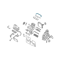 OEM Kia Rondo Seal(A)-Heater To Duct Diagram - 972461D000